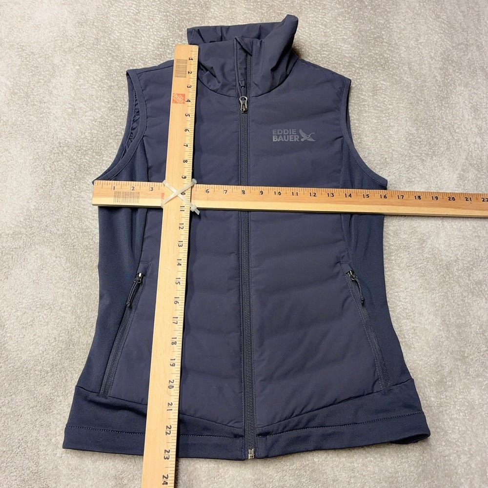 Eddie Bauer 650 Fill Down Puffer Vest Dusty Purple Full Zip 33489651 Womens XS - Picture 5 of 8
